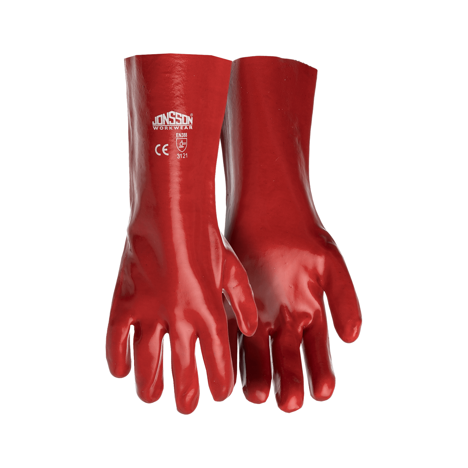Smooth PVC Elbow Gloves